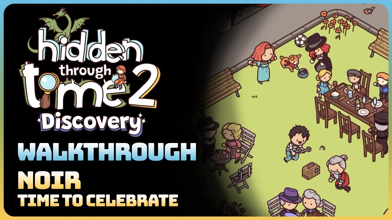 Hidden Through Time 2: Discovery - Noir: Time To Celebrate (Walkthrough)