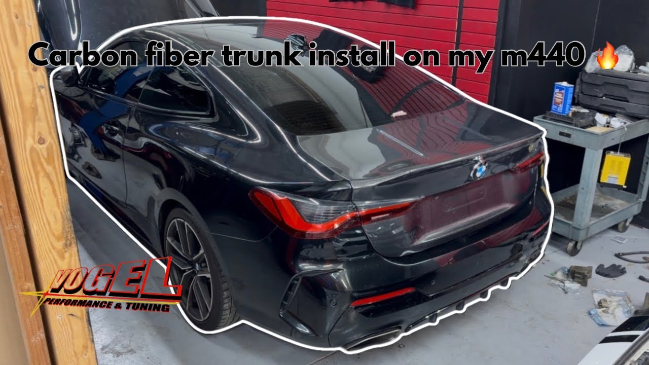 Carbon CSL TRUNK install!