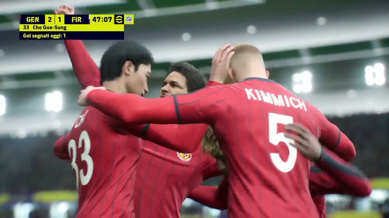 eFootball 2026 | Cho Gue-Sung - Goal #12 (assist di Lamine Yamal)