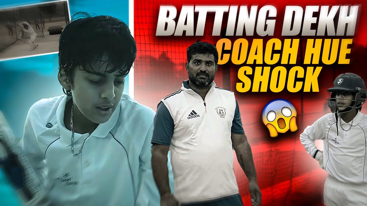 BATTING Dekh Saare Coach Shock | AAHNIK DHANKAR 