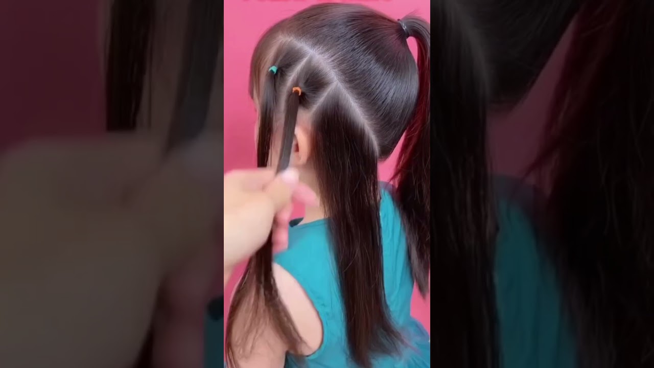 Peinados F&aacute;ciles para ni&ntilde;as ✨ #hairstyle #peinados #peinadosparani&ntilde;as #braid #hair