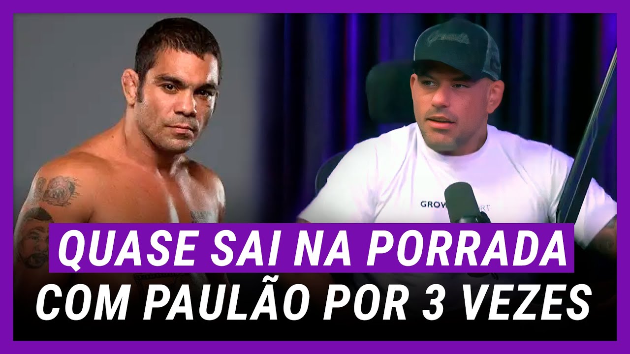TRETA COM PAULO FILHO, VALE TUDO DE 97, CROMADO, EUGÊNIO E WALLID JUNTOS | Marcelo Brigadeiro #31