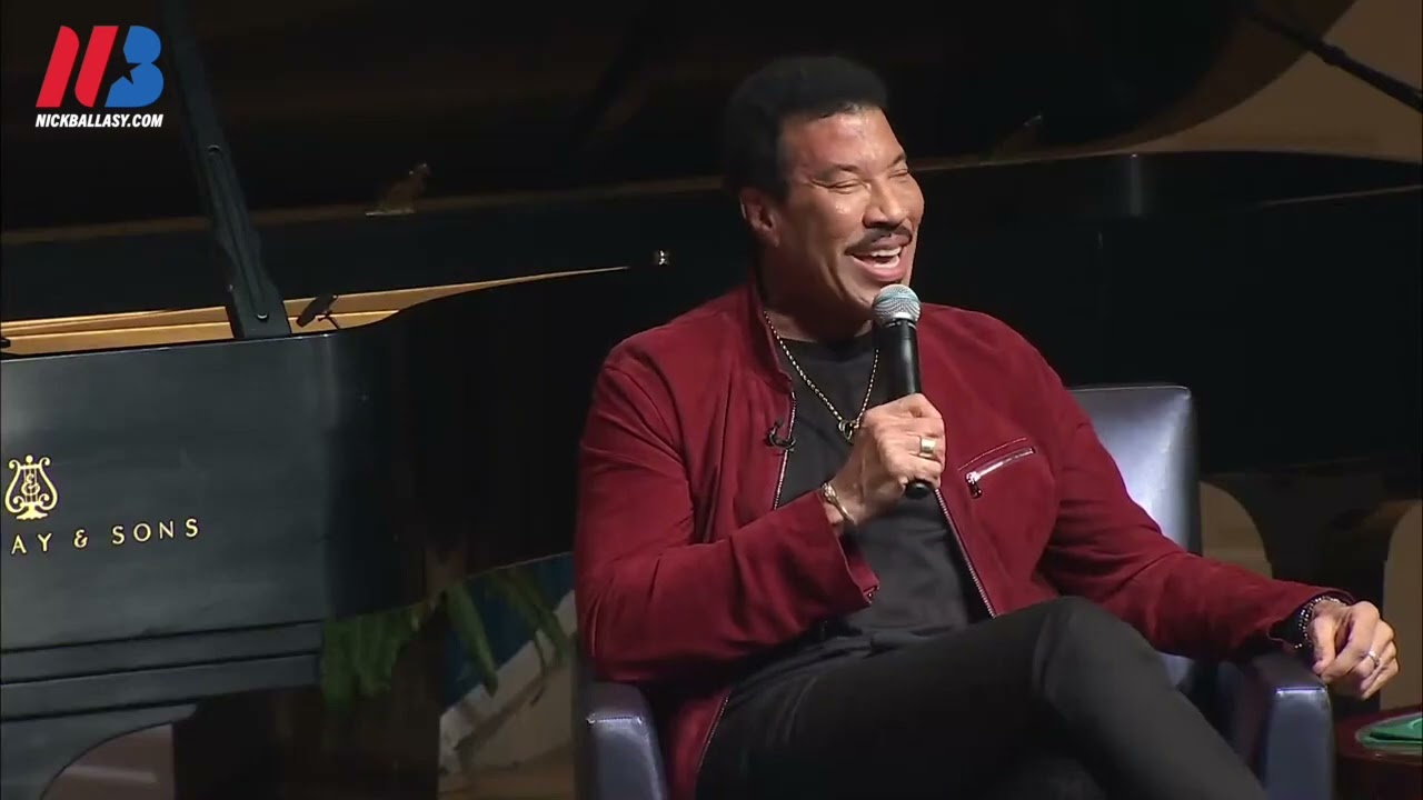 Lionel Richie impersonates Michael Jackson, says his pet snake interrupted their writing session