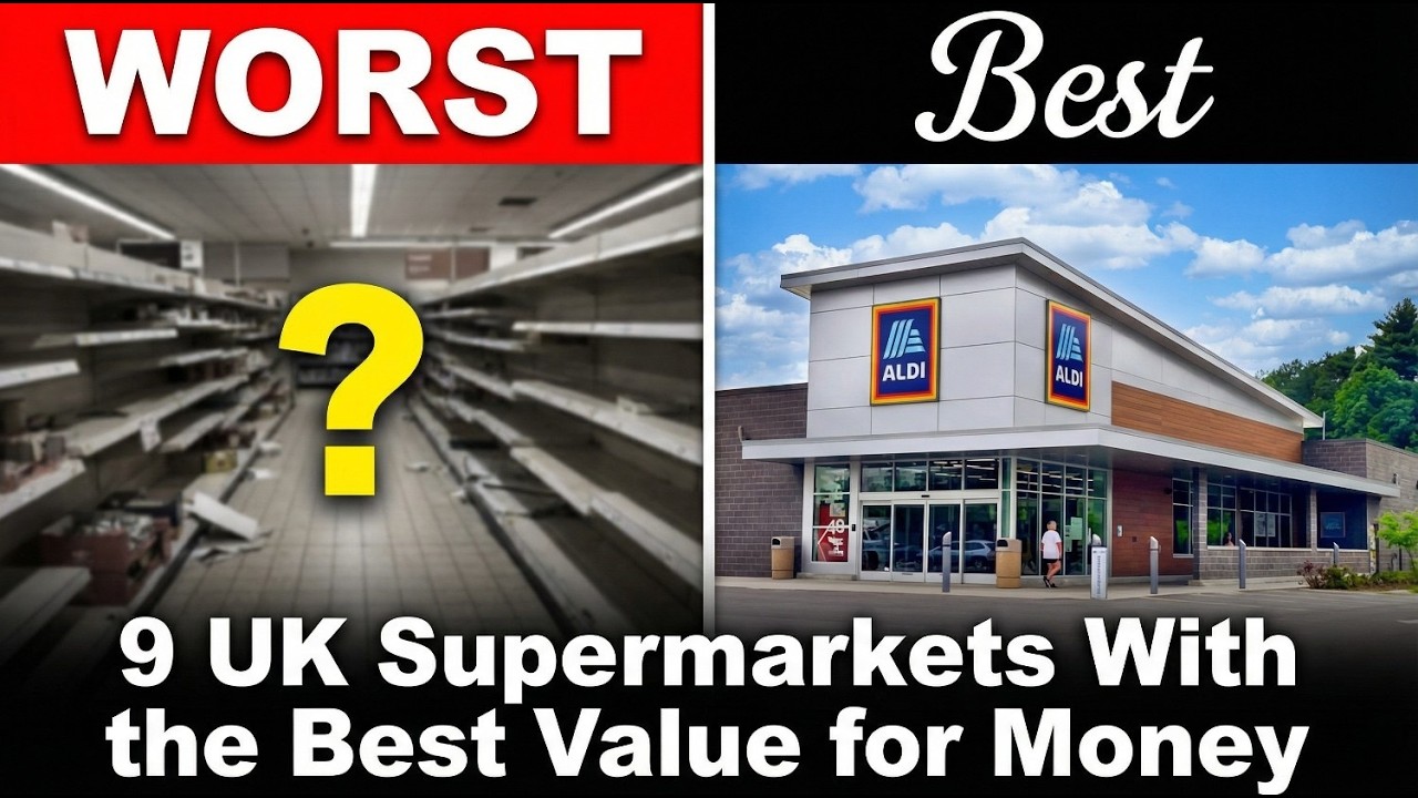 9 UK Supermarkets With the Best Value for Money