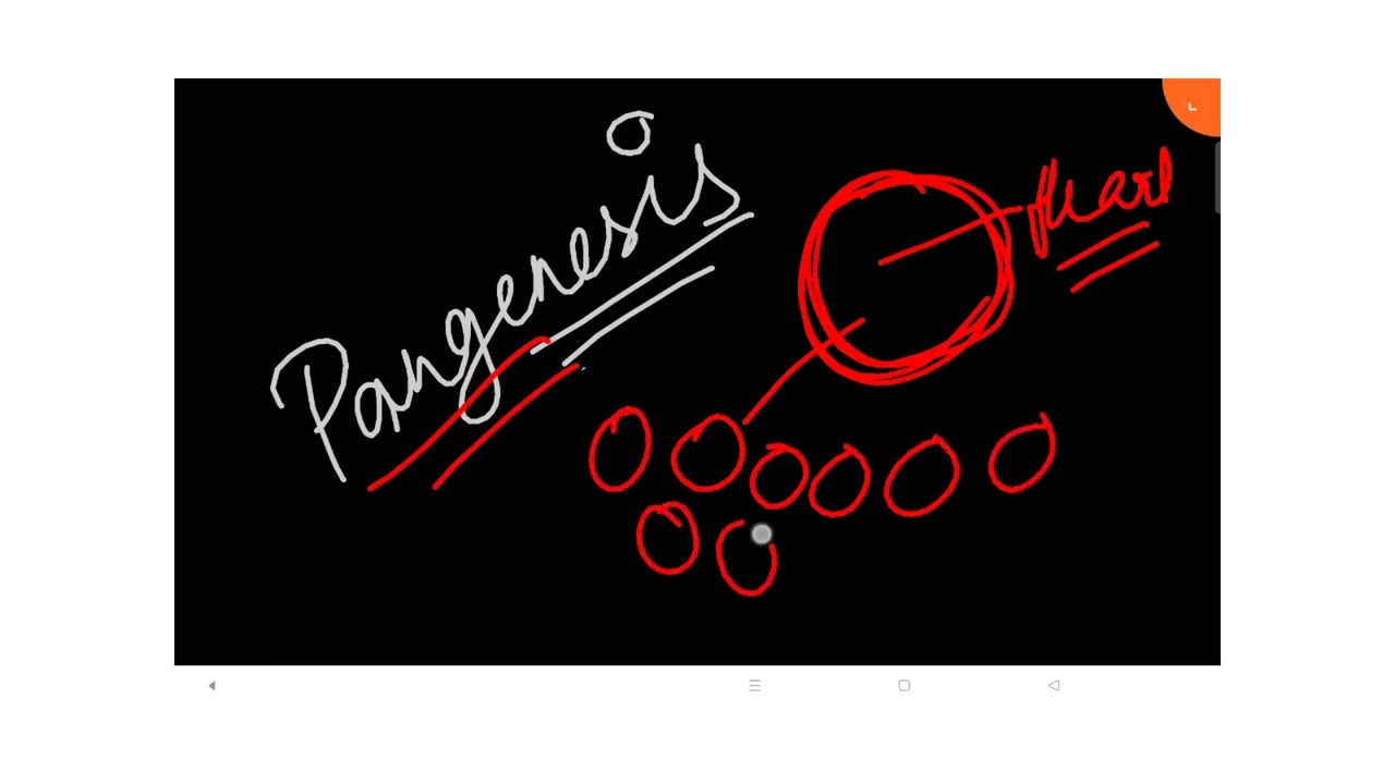 Theory of pangenesis ( Darwin ) Evolution for CSIR NET life sciences #explained #detail 🧠💯🔥🤓😎