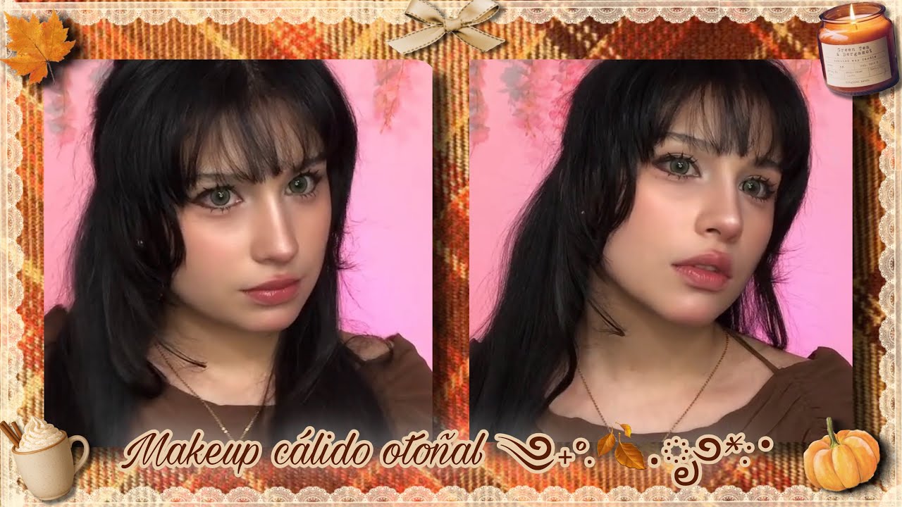 🍁Cozy Makeup | Maquillaje cálido otoñal ༄˖°.🍂.ೃ࿔*:･