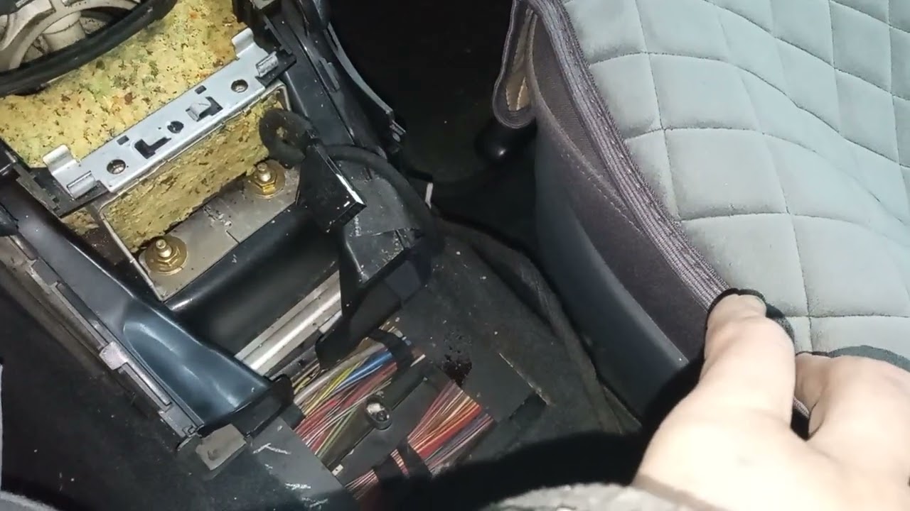 замена тросов ручника а6С5