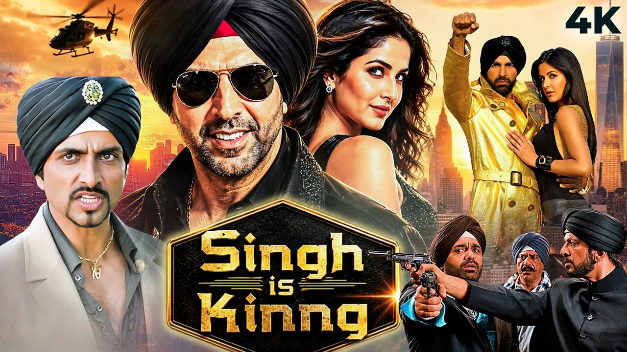AKSHAY KUMAR Superhit SINGH IS KINNG 2008 Action Comedy Hindi Full Movie 4K| Katrina Kaif, Sonu Sood