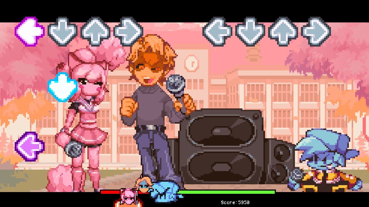 FNF MINUS Psych engine port : Monika Week bonus song / Poems n Thorns minus cover (read disc)