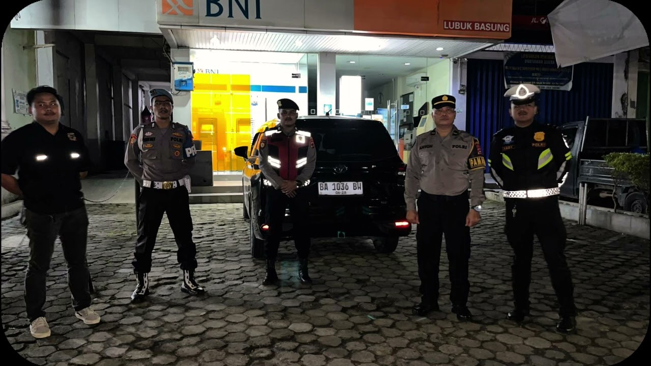 PATROLI BLUE LIGHT POLRES AGAM