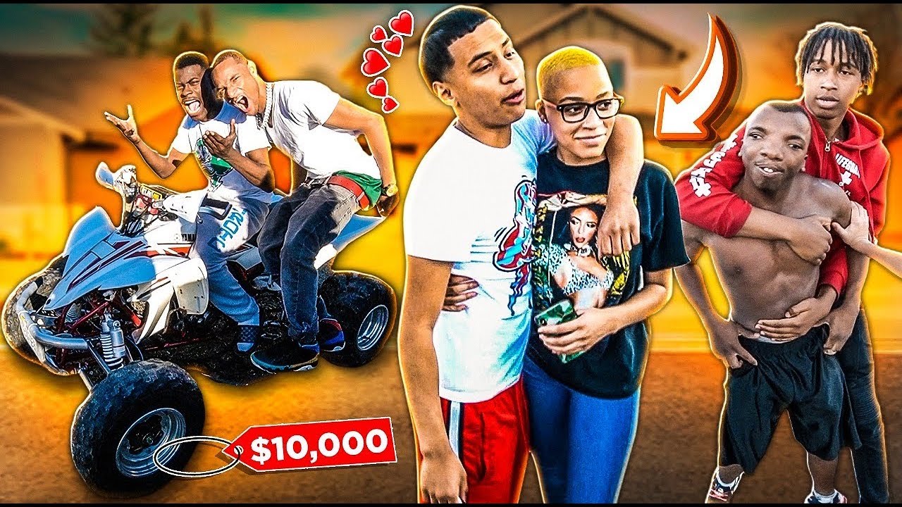 RUNIK TOOK WINGS GIRLFRIEND💔& WE BOUGHT A RACING 4 WHEELER!