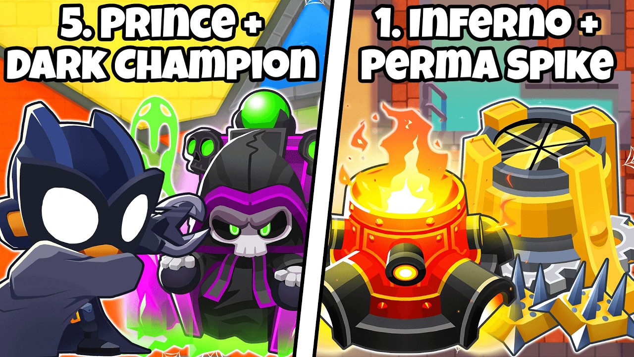 5 самых простых 2TC в BTD6!