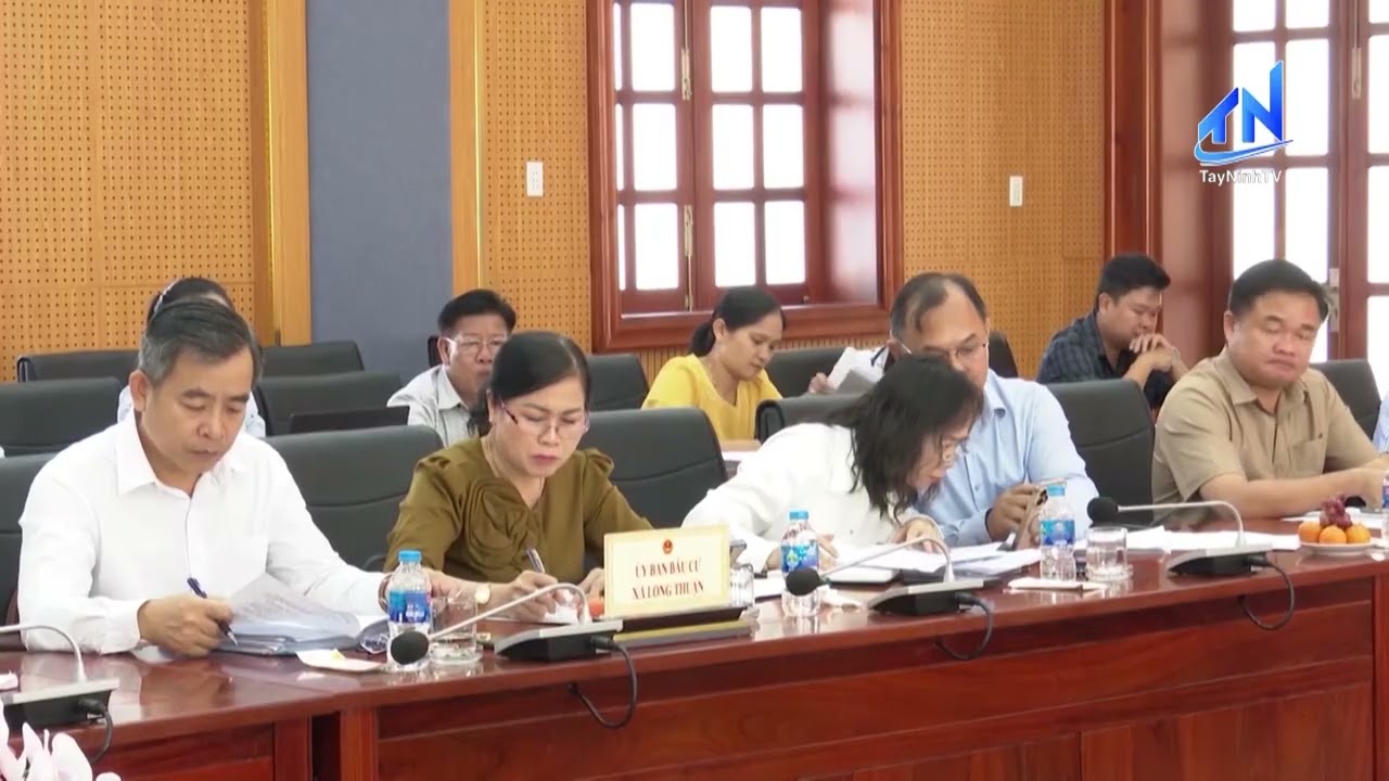 Kiểm tra công tác bầu cử tại các xã Bến Cầu, Long Thuận và Phước Chỉ | TayNinhTV