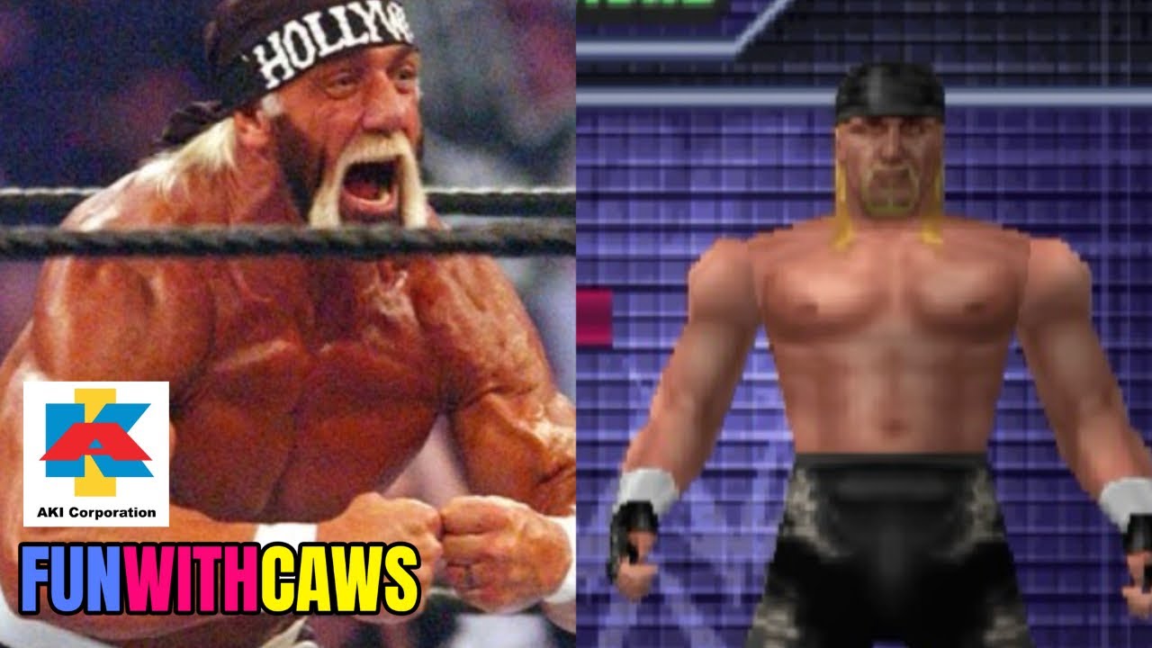 making Hulk Hogan in WWF No Mercy! 