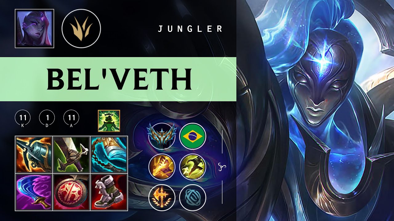 Bel'Veth Jungle vs Zed - BR Challenger Patch 26.01