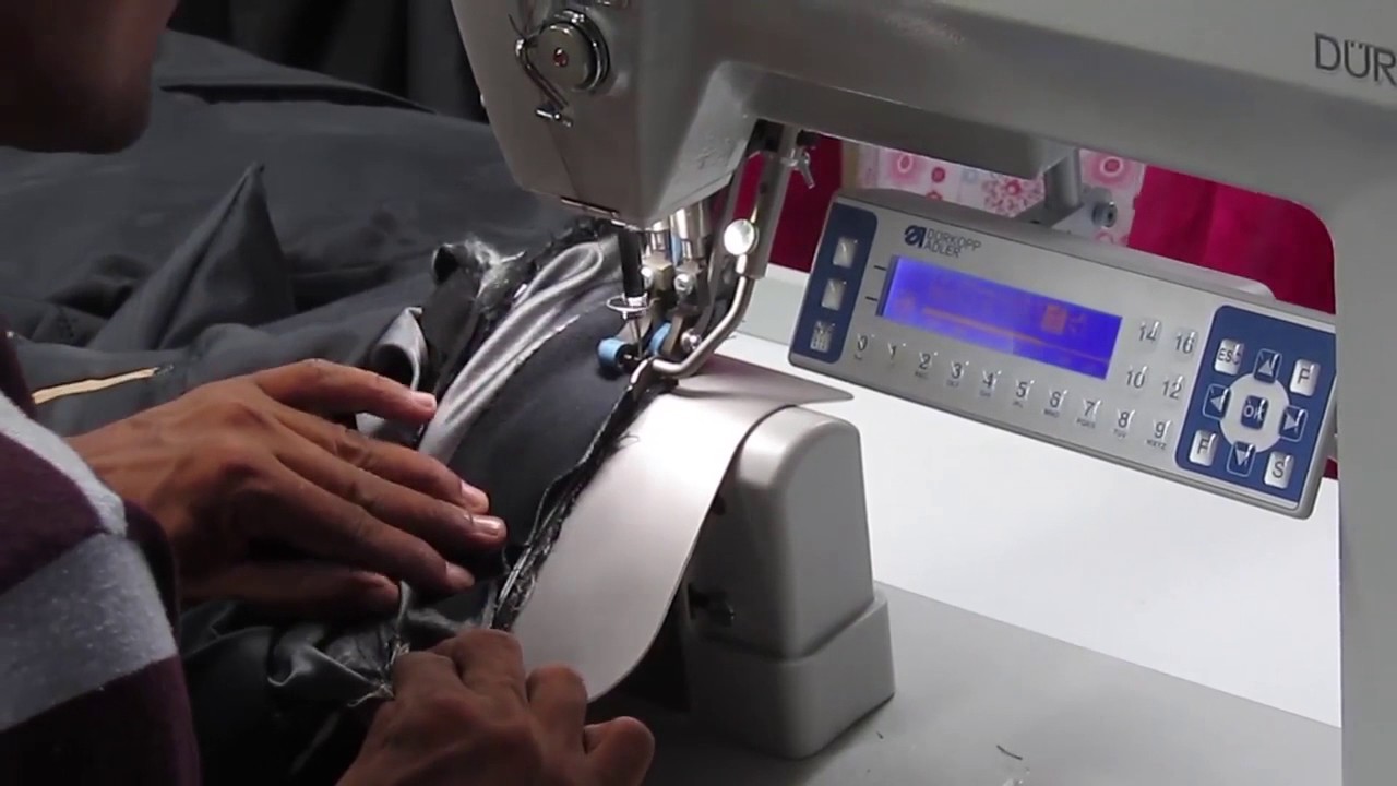 Programmed Sleeve Setting Adler 650 INDUSTRIAL SEWING MACHINE