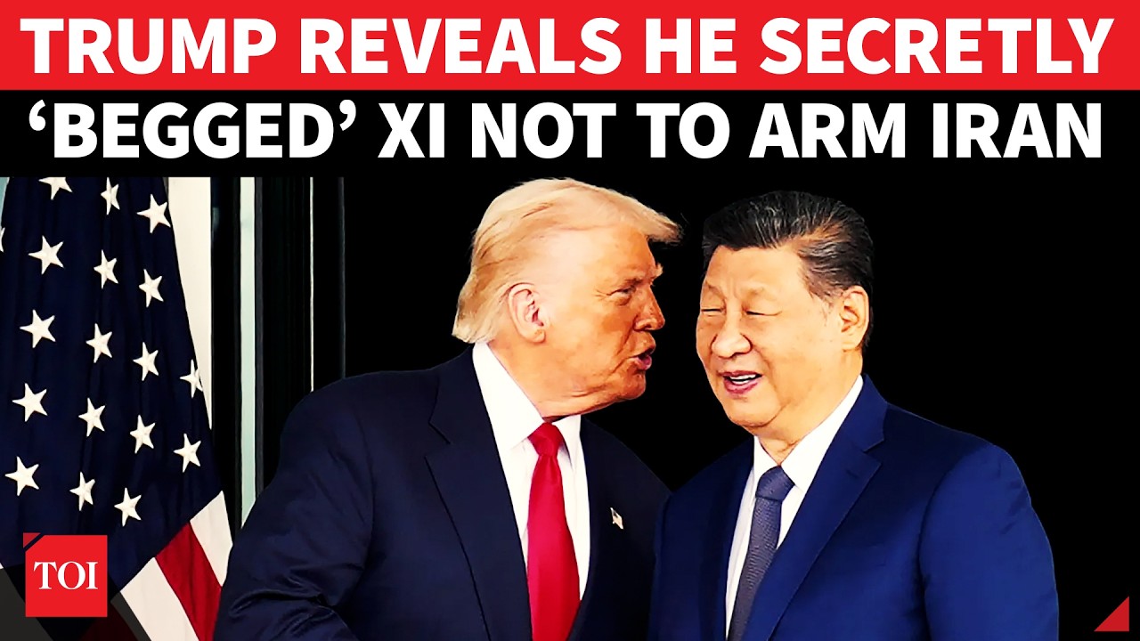 &lsquo;Xi Could've Made It Worse&rsquo;: Trump Thanks China For Not Helping Iran Knock Out US Aircraft | Watch