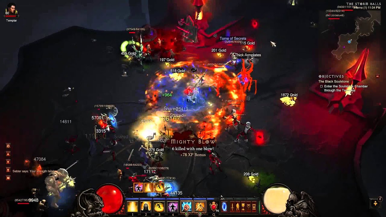 Diablo 3 Patch 1.0.8 Increased Monster Density Show Off (Act 2)