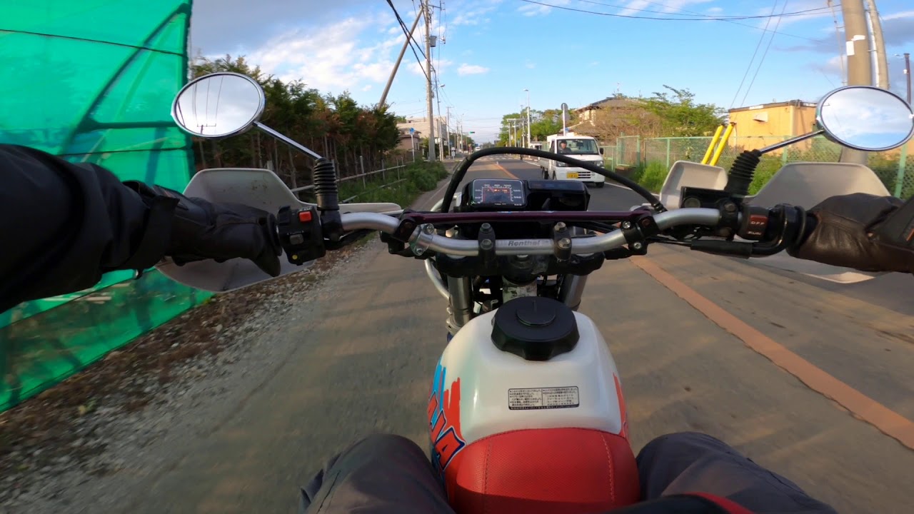 バイク屋の騎乗動画　整備が終了した、XLRバハの試乗です。
