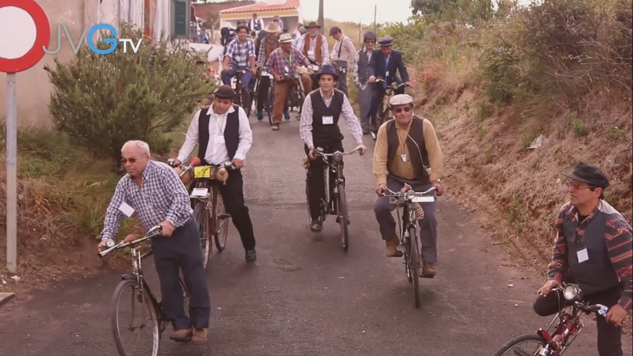 2º Passeio Bicicletas Antigas em Gaeiras // JVG TV