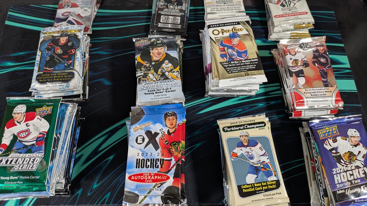 2026 Mixed Loose Hockey Card Pack Extravaganza (4/4)