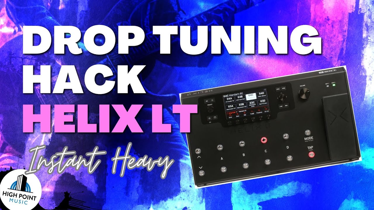 Line 6 Helix LT Pitch Shifter Drop Tune