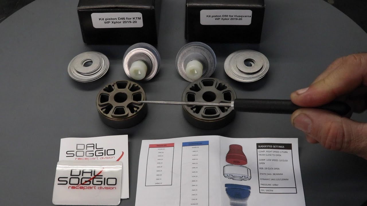 Dal Soggio XPLOR Rear Shock Upgrade Kit RS D46 D50