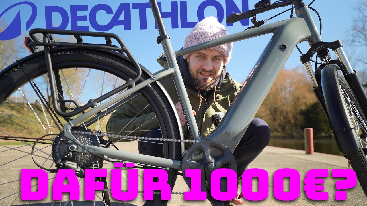 Was kann das 1000&euro; E-Bike von DECATHLON? Rockrider E-ACTV100 Kaufberatung