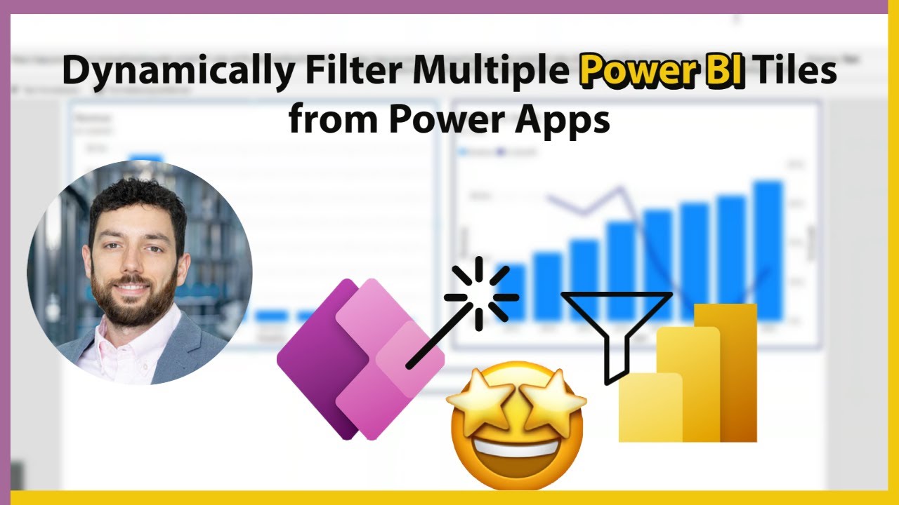 Dynamicaly filter Power BI Tiles 📊📈 from Power Apps