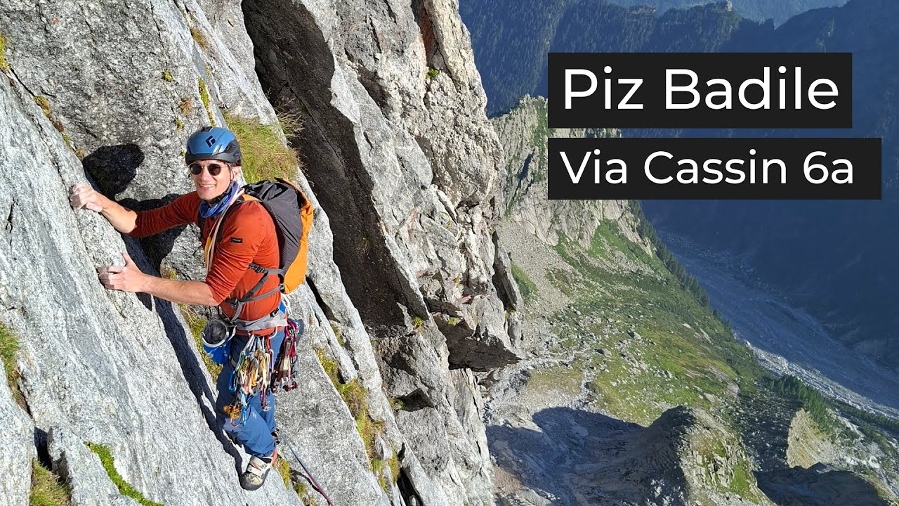 Piz Badile | Via Cassin (6a, 800m)