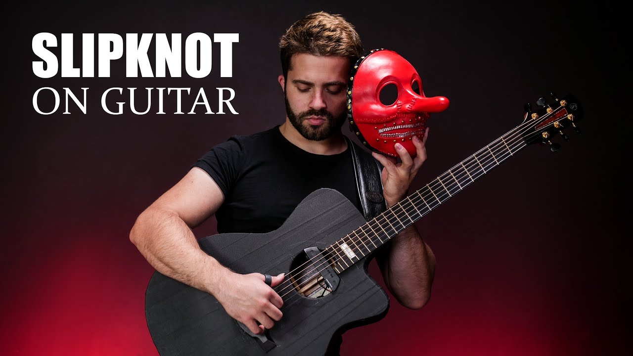 SLIPKNOT ON ACOUSTIC GUITAR (Before I Forget) - Luca Stricagnoli