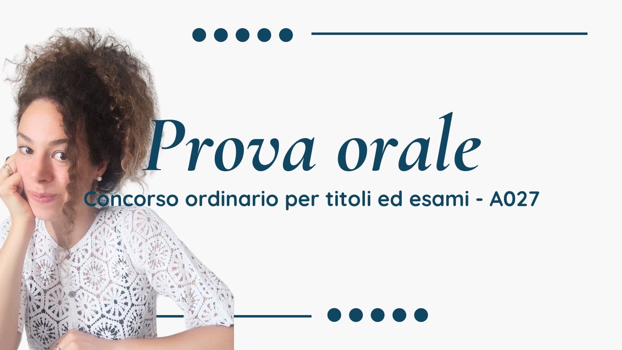 Ho passato il concorso per la A27! La mia esperienza e la mia presentazione