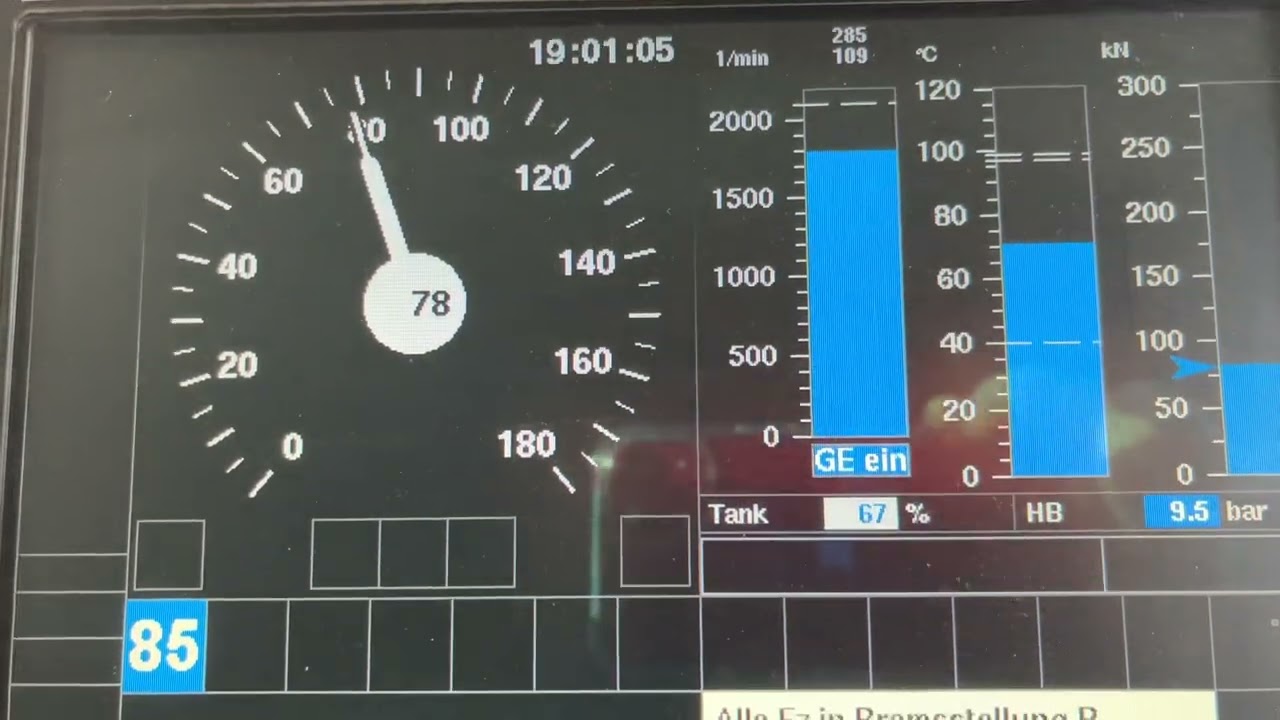 BR 285 Beschleunigung 0-120km/h