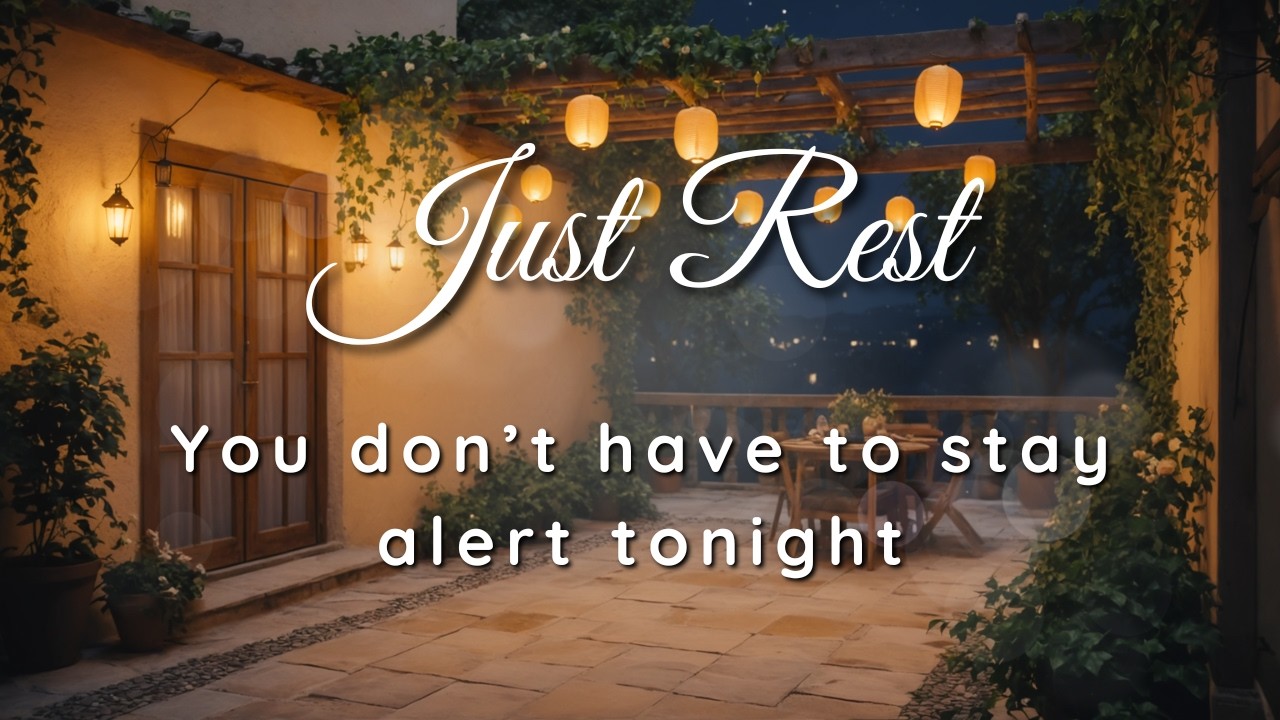 You Can Rest Tonight | ASMR Positive Affirmations for Men | Sleep Affirmations