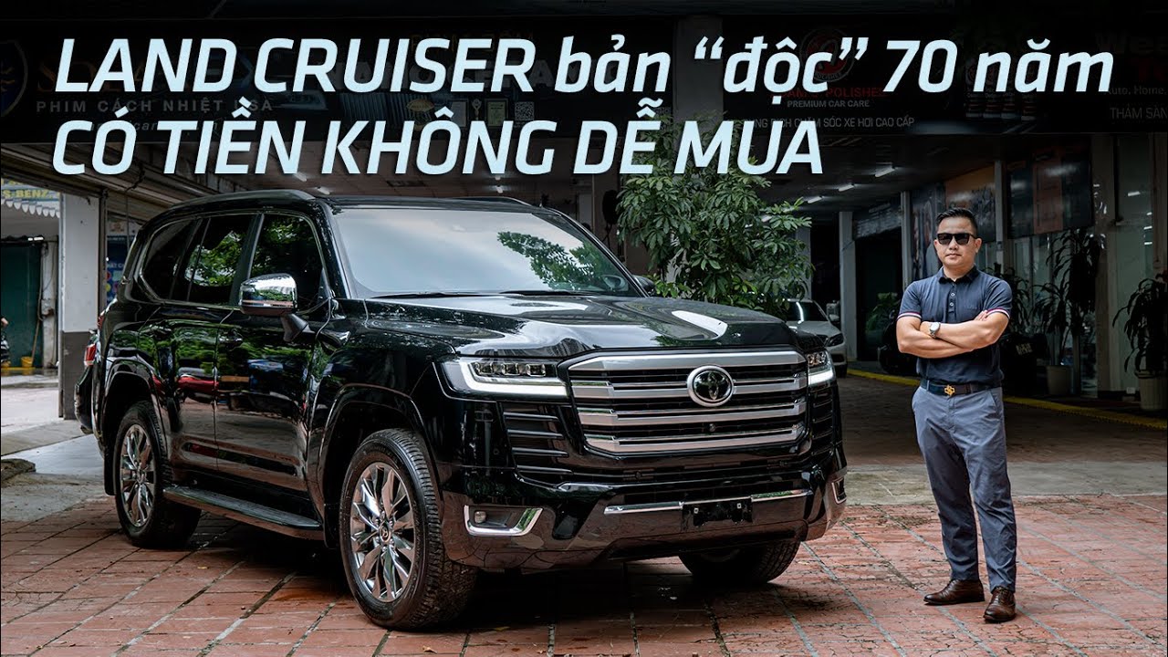 Cận cảnh Toyota Land Cruiser bản ĐẶC BIỆT 70 NĂM - Cỗ máy khiến mọi 