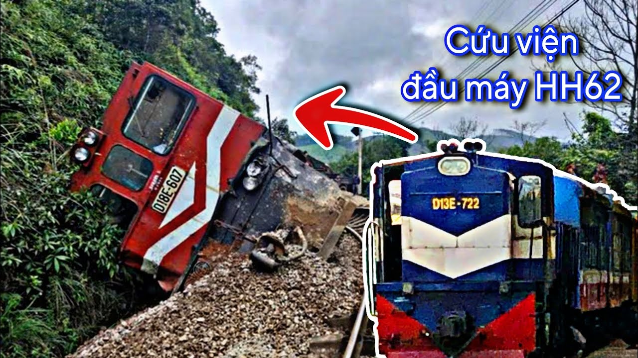 SỰ CỐ TÀU HÀNG HH62 BỊ LẬT DO ĐÂM XE TẢI BEN Ở HÀ TĨNH LÀM CÁC ĐOÀN TÀU BỊ ẢNH HƯỞNG, CHẬM GIỜ