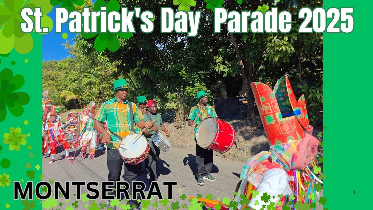 St Patrick's Day Parade Montserrat 2025