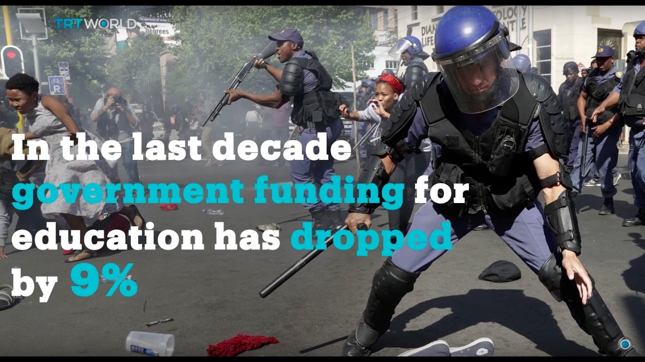 South Africa&rsquo;s #feesmustfall protests explained