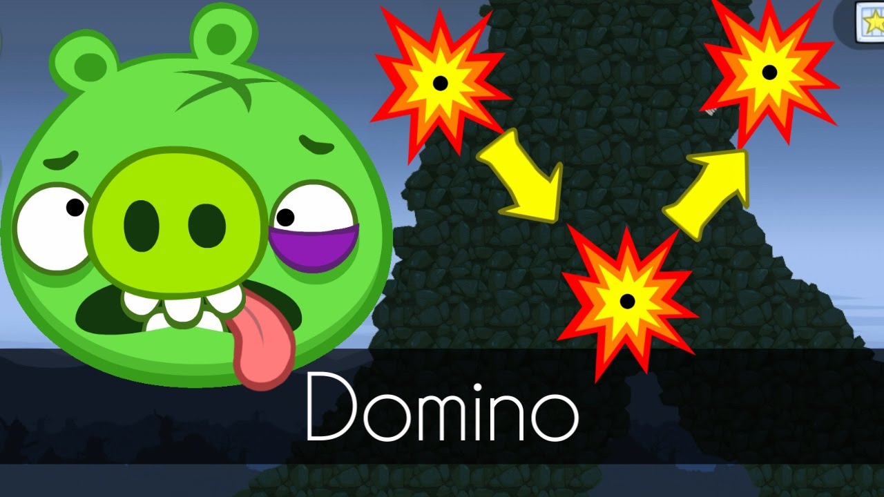 Bad Piggies - DOMINO EFFECT (Field of Dreams) - 4 Hits Streak