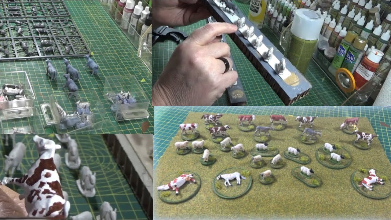 Bolt Action Terrain: Farm Animals