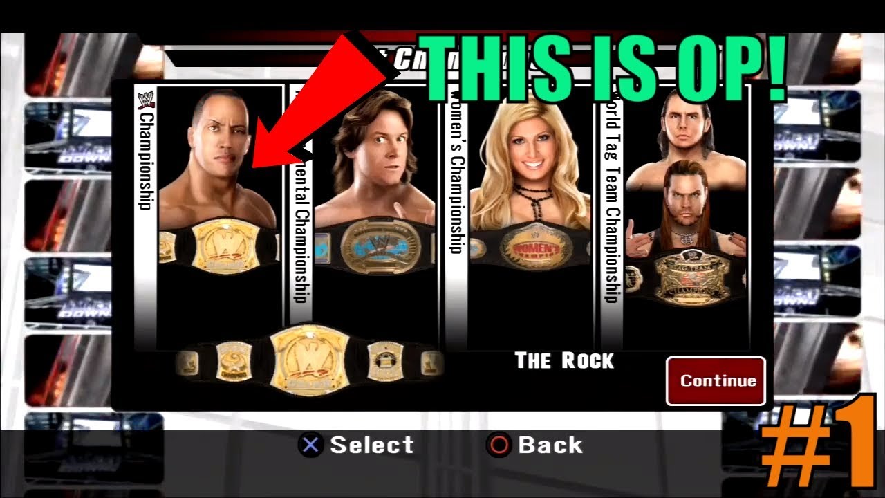 WWE SmackDown vs Raw 2008 GM Mode Episode 1 - Best Roster!