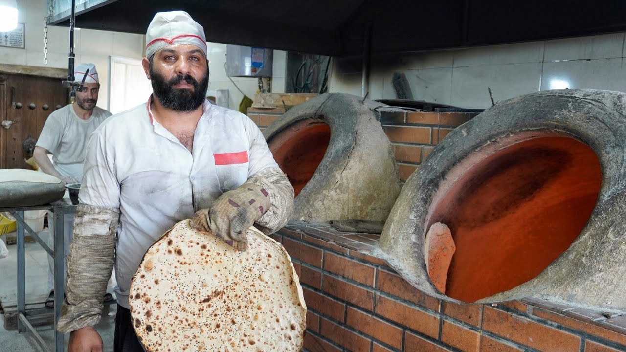 This traditional tandoori bread is very tasty and appetizing