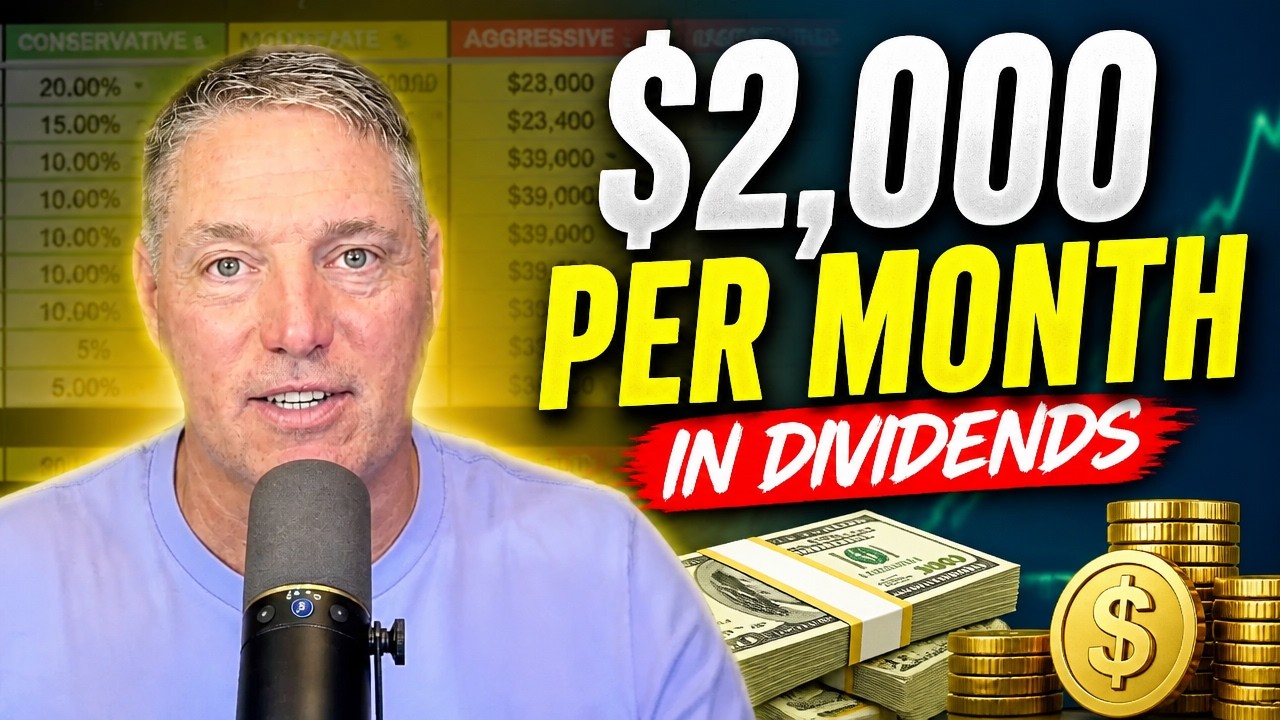 Conservative vs Aggressive: How to Hit $2,000/Month in Dividends
