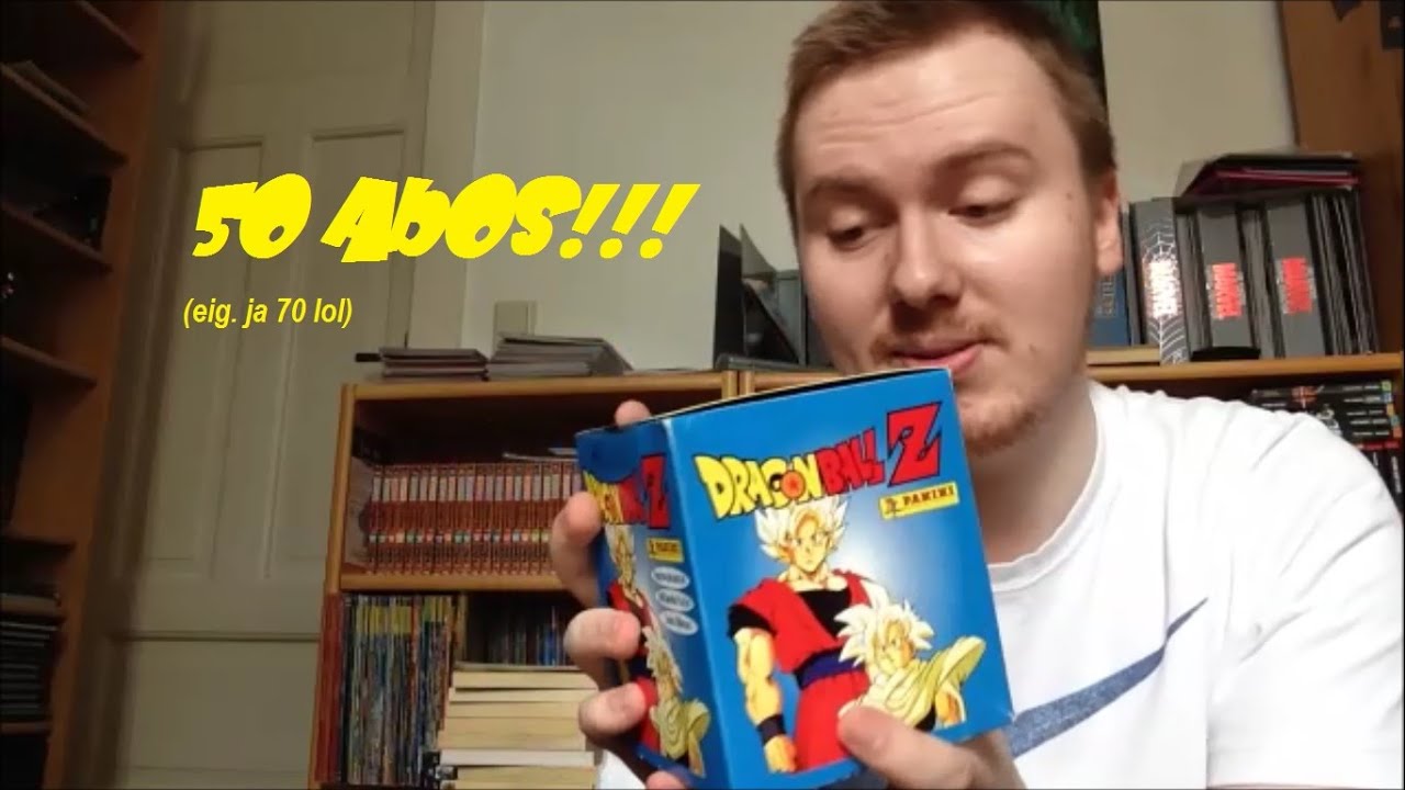 Dragonball Z Sticker (Serie 1) Display Unboxing!