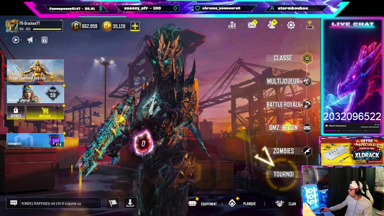 mise a jour Call Of Duty Mobile ( horizontal )