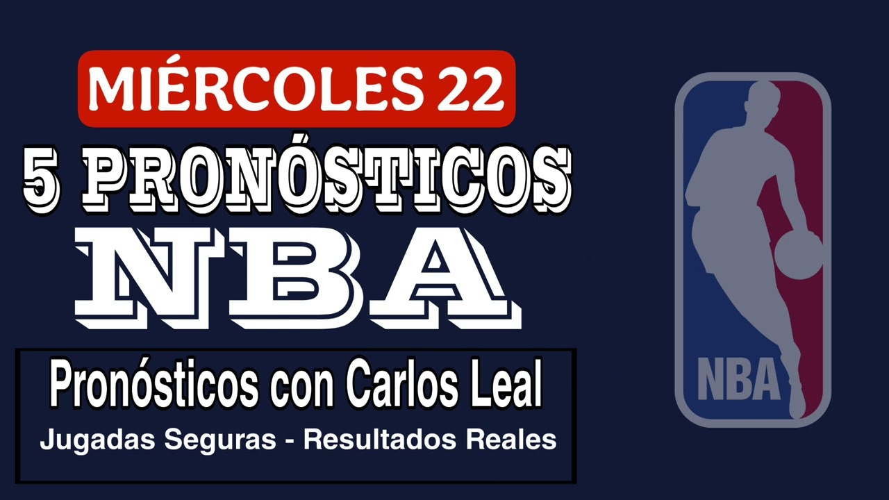 5 Pron&oacute;sticos NBA de Hoy 🏀 | Jugadas Seguras con Parley Zuliano