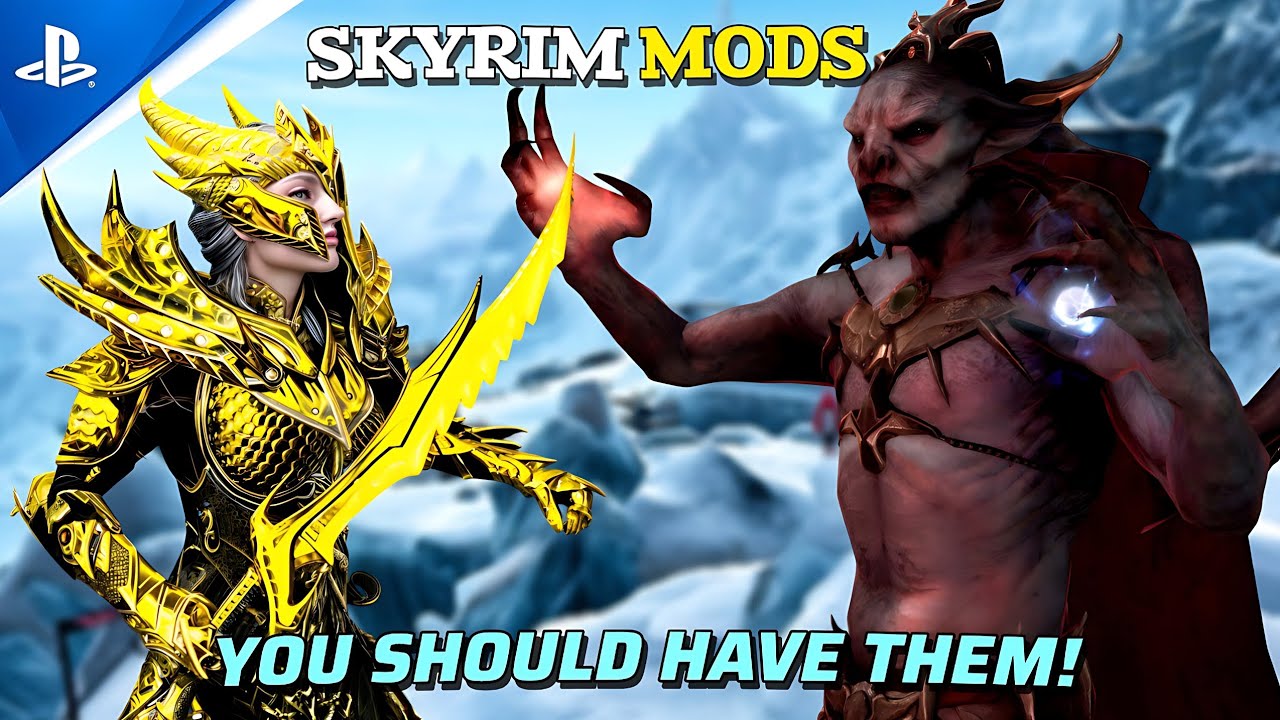 ВАМ НУЖНЫ эти 20 модов Skyrim на PS4/PS5, XBOX и ПК