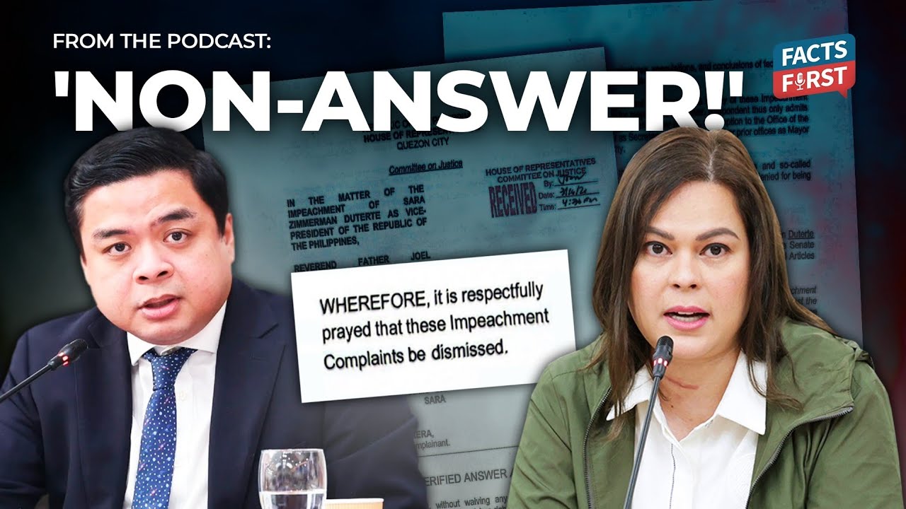 Sara Duterte, ipinababasura ang impeachment complaints
