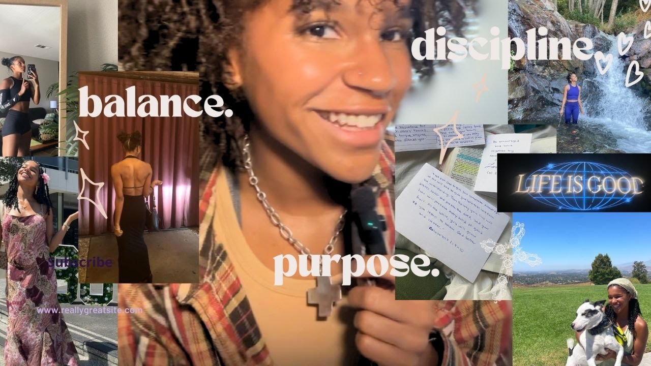living with balance, purpose, & discipline || melanie may