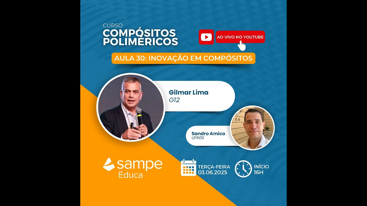 CURSO COMPÓSITOS POLIMÉRICOS #30: INOVAÇÃO EM COMPÓSITOS